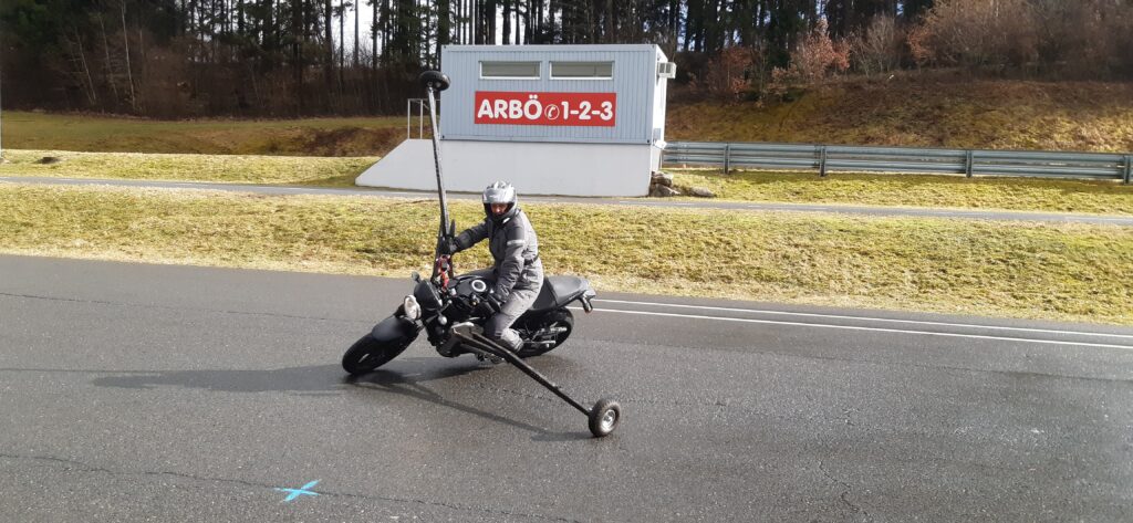 Motorrad Schräglagentraining